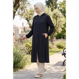 TOFİSA Fermuarlı Cepli Kap Siyah - 28480-SIYAH