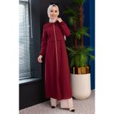TOFİSA Fermuarlı Kap Bordo - 27072