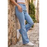 TOFİSA İspanyol Paça Kot Pantolon Buz Mavi - 28575-BUZ-MAVI