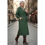 TOFİSA Kaşe Kaban - 13288-ZUMRUT