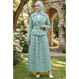 TOFİSA Kemerli Etekli İkili Takım Mint - 28645-MINT