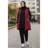 TOFİSA Mikro Şişme Yelek - 28016-BORDO