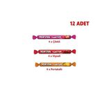 Tofita Yumiyum 12'Li Karışık Paket (Çilek, Portakal, Vişne)
