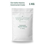 Toganoo Ceremonial Superior Matcha 1 kg – Yüksek Kalite %100 Saf Matcha Tozu, Japon Matcha Çayı Toptan