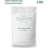 Toganoo Tea Ceremonial Matcha - Japon Toz Yeşil Çay, %100 Saf Matcha Tozu - 1 kg