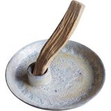 Toganoo Tea Palo Santo Altlığı Tütsü Tabağı - Fildişi Beyazı