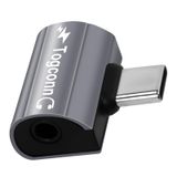 Togconn USB C - 3,5 mm Aux Kulaklık ve Şarj Adaptörü Splitter, 2'si 1 Arada USB Tip C Erkek Aux Ses Jakı, PD 60W Hızlı Şarj Bağlantı Noktası, iPhone 15 Pro Max, Galaxy S24/23 Ultra, iPad Pro, Pixel 8