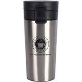 Togg T10X Araç Bardaklığına Uyan 304 L Çelik Gri 500 ml Kahve El Termos Mug