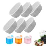 TOGGATH Cat Su Çeşmesi Kömür Yedek Filtreler W300 W300B W500 Otomatik Pet Su Çeşmesi ile Uyumlu 74oz/2L & 120oz/3.5L Köpek Su Kasesi İçecek Dispenseri (6'lı Paket)