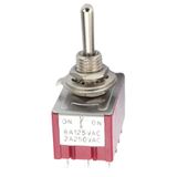 Toggle Switch On-Off-On Ø6mm 12P Mts-403 (Ic-148D)