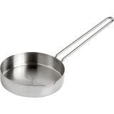 Togo Çelik Mini Sosluk Sos Tavası 14 cm - Renk - Gri