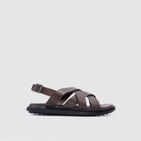 Togo Erkek Casual Bantlı Sandalet [052377] - Kahverengi