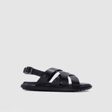 Togo Erkek Casual Bantlı Sandalet [052377] - Siyah