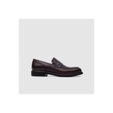 TOGO Kahverengi Hakiki Deri Erkek Klasik Loafer Ayakkabı [052285]