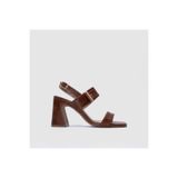 TOGO Kahverengi Kadın Smart Casual Topuklu Sandalet [TG060311]