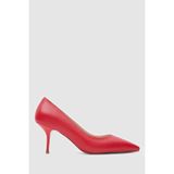TOGO Kırmızı Hakiki Deri Kadın Stiletto [060067]