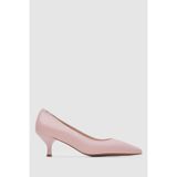 TOGO Pudra Hakiki Deri Kadın Stiletto Ayakkbaı 7 Pont (4.7 cm) [060066]