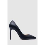 TOGO Siyah Kadın Stiletto Topuklu Ayakkabı [TG060295]
