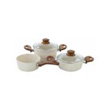 Togo Tencere Seti Lux Baby 3 Lü (18-18-16 Cm) Togo 1103 0405