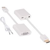 Tograt HDMI To VGA Dönüştürücüsü + Ses ve Güç Kablolu
