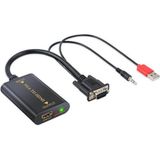 Tograt VGA To HDMI Dönüştürücü Kablo
