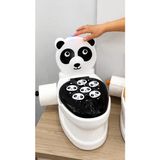 Toha Eğitici Klozet Işıklı ve Su Sesli Sevimli Panda Lazımlık – Çocuk Tuvalet Eğitim Klozeti