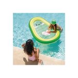 TOHA Intex Avokado Şişme Deniz Yatağı 165x114 cm Büyük Boy Havuz & Deniz Oyuncağı 100 kg