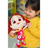 Toha Niloya Müzikli Sesli Peluş Bebek 35 cm | Tummy Time Aktivite Eğitici Oyuncak