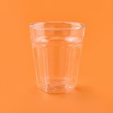 Tohana 250 ml Şeffaf Çift Cidarlı Cam Bardak