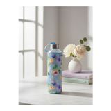 Tohana H2O 500 ml Gül Desen Kılıflı Cam Matara