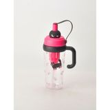 Tohana H2O Sevimli Desenli Polikarbon Matara 1000 ml - Pembe