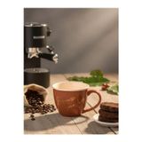 Tohana Toprak Tonlarında Porselen Kupa 200 Ml Espresso Fincanı