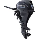 Tohatsu MFS20EW Eptl Uzun Şaft Marşlı Trimli Beyaz Deniz Motoru - Siyah