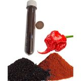 Tohumcu Kikizade 15 Gram Dünyanın En Acı Biberi Carolina Reaper ve Isot Biberi Sentezi Toz Biber Orginal - 1 Adet