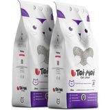 Toi Moi 2’li Avantajlı Paket - Lavanta Kokulu Sodyum Bentonit Kedi Kumu 2x10 Kg