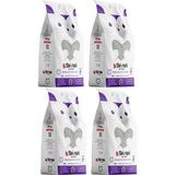 Toi Moi 4'lü Paket Lavanta Kokulu Kedi Kumu 4x5 Lt Hızlı Topaklanan ve Koku Hapseden