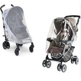 Tois Baby Bebek Arabası Puset Yağmurluk Sineklik Kış Yaz Örtü Beyaz