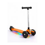 Tois Baby Tois ColorWase Led Işıklı 4 Kademe Ayarlanabilir 3 Tekerlekli Scooter - Turuncu