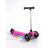 Tois ColorWase Led Işıklı 4 Kademe Ayarlanabilir 3 Tekerlekli Scooter - Pembe
