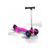 Tois Colorwase Led Işıklı 4 Kademeli 3 Tekerlekli Scooter Pembe