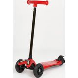 Tois Kırmızı Mitur 3 Tekerlekli Yükseklik Ayarlı Yay Direksiyon Çocuk Scooter