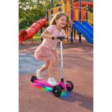 Tois Neo Globy LED Işıklı 3 Tekerlekli Scooter — 4 Kademe, 50–65 Cm Yükseklik Ayarlı Çocuk Scooter