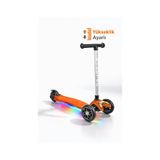 Tois Scootix Pilli Işıklı 3 Tekerlekli Çocuk Scooter Kırmızı