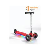 Tois Scootix Pilli Işıklı 3 Tekerlekli Çocuk Scooter Siyah
