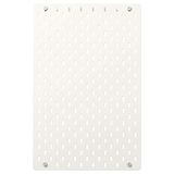 Tok Mark Traders SKÃDIS Pegboard, beyaz, 36 x 56 cm ev ve ofis kullanımı için. Duyuru Panoları. Kağıt ve medya düzenleyiciler. Küçük depolama ve düzenleyiciler. Depolama ve organizasyon. Çevre dostu.