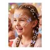 Toka Kutum Kids Store Beyaz Taş Detaylı Saç ve Yüz Taşı