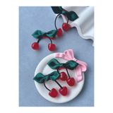 Toka Kutum Kids Store İkili Kiraz Toka Klips 1 Çift