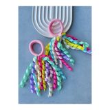 Toka Kutum Kids Store Renkli Burgu Lastik 1 Çift
