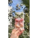 Toka Perisi Baby Soft Tonlar Saçı Az Bebek Toka Seti 3lü (saçı acıtmayan bebek tokası)