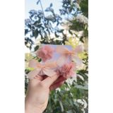 Toka Perisi Kız Bebek Çocuk Somon Flora Fiyonk 4’lü Toka Seti